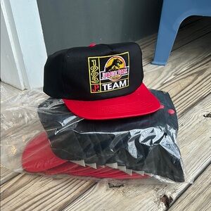 Vintage 1993 Jurassic Park Team McDonald's Snapback Hat Lot of 12
